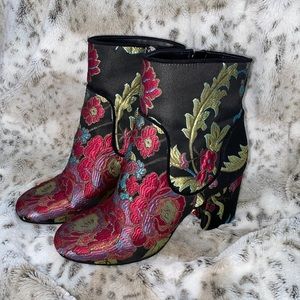 Marc Fisher Floral Boots